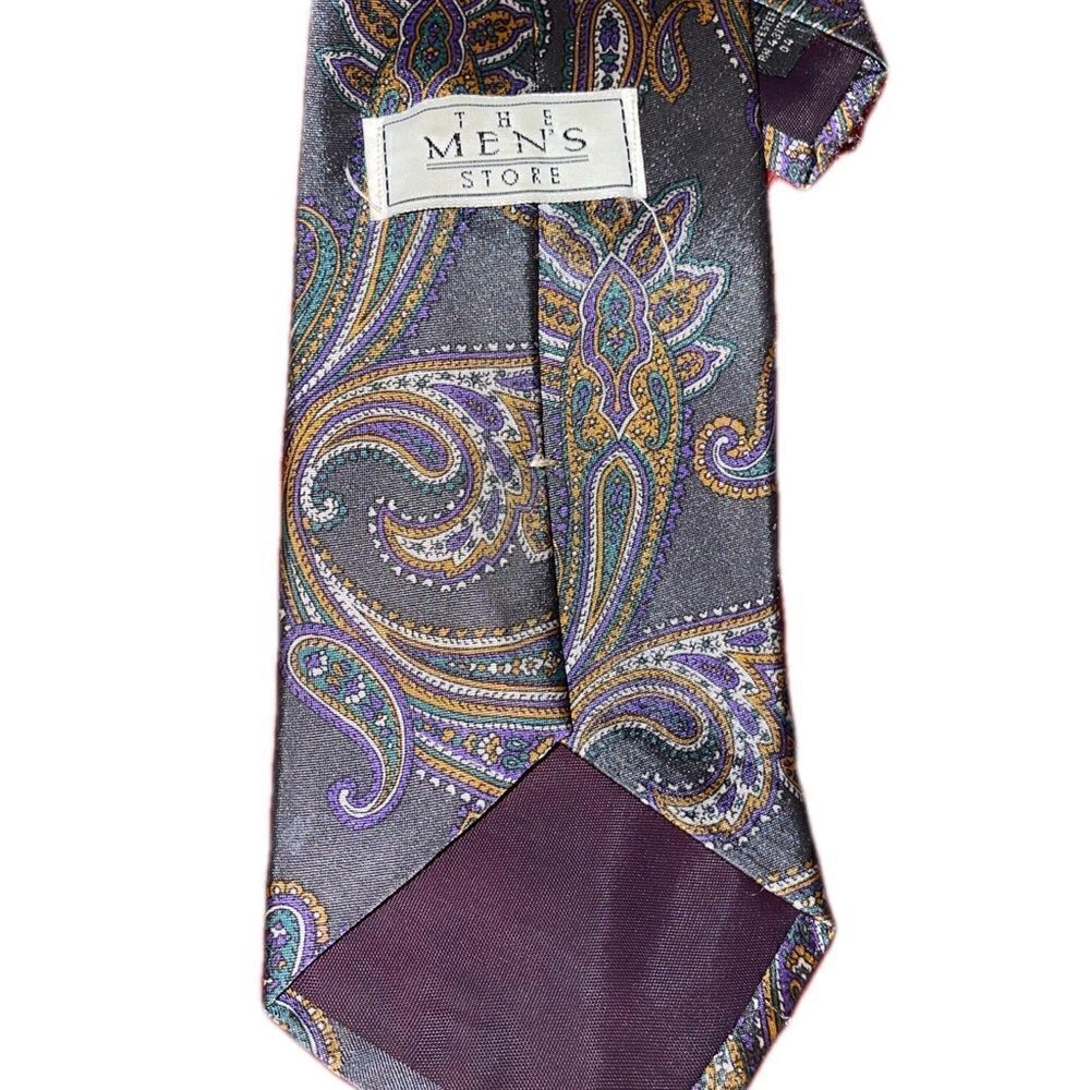 The Men’s Store Multi-Colored, Patterned Tie - Picture 2 of 2